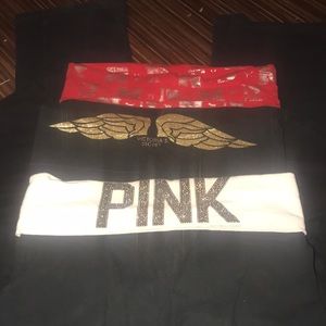 Bundle of VS PINK yoga pants!